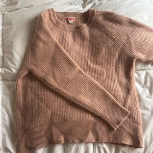 100% cashmere Jcrew light pink / nude sweater